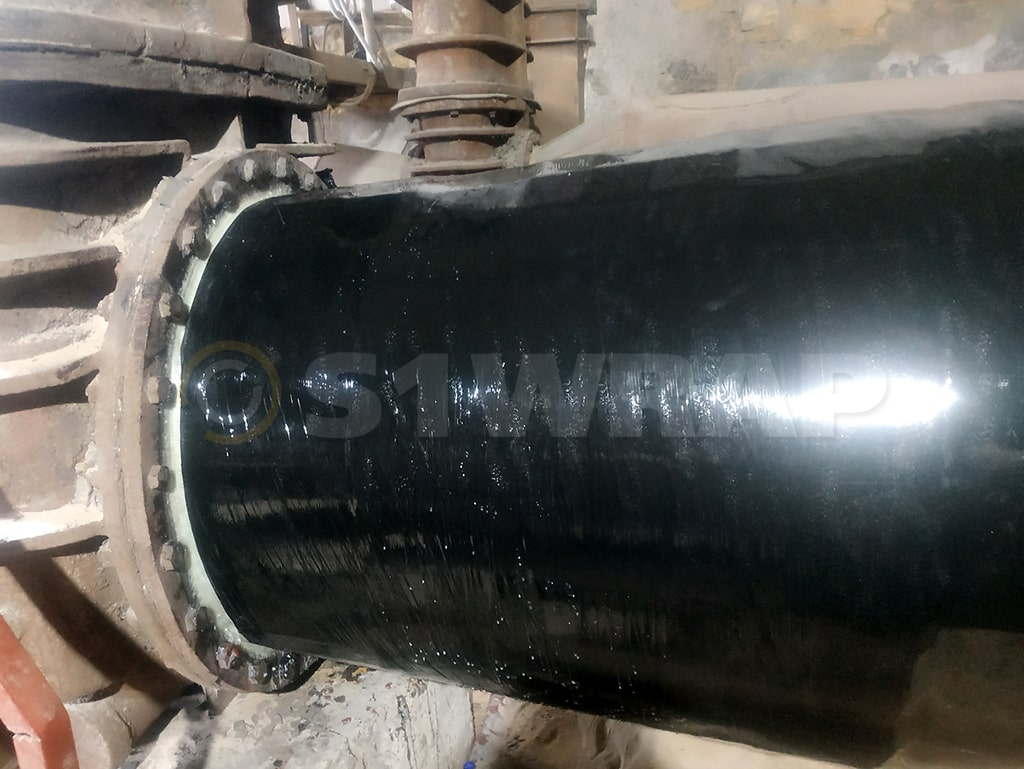 Ремонт трубопровода канализации TurboWrap - фото 1